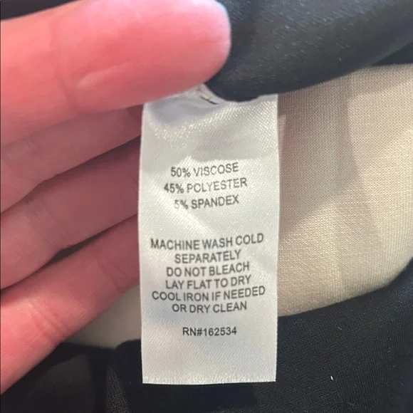 Emily McCarthy Chic Black and White Women's Mini Skirt Size L - Picture 6 of 8